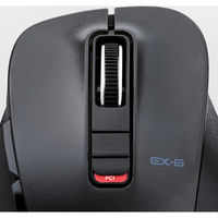 ワイヤレスマウス 無線 Bluetooth 静音 5ボタン Mサイズ 握りの極み ブラック M-XGM15BBSXBK エレコム 1個（直送品）