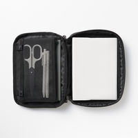 無印良品 取り外せるペンケース付き手帳カバー 黒 B6サイズ用 良品計画