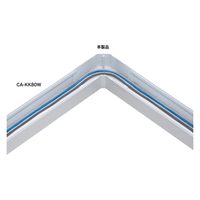 サンワサプライ 配線ダクト(平面L型・ホワイト) CA-KK80L 1個（直送品）