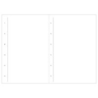 金鵄製作所 心電図台紙(二つ折りタイプ) kー008 100枚 42101-000 1箱(100枚)（直送品）