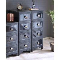 アイ・エル・シー ドレスチェンジチェスト 4段ブラック DPC-04BK 1セット(3個入)（直送品）