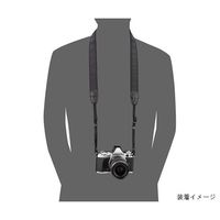 ハクバ写真産業 ルフトデザイン ソリッドネックストラップ 25 ブラック KST-64S25 1個 62-9752-69（直送品）