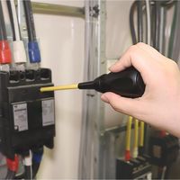 フジ矢 電工ドライバー(黒金) 556D-BG 1セット(3PC)（直送品）