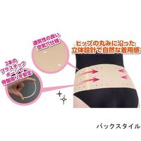 セルヴァン ぴったりフィット素肌感覚骨盤ベルト ベージュ MーL 041802002 1枚 65-0551-14（直送品）