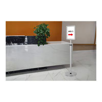 セーフラン安全用品 A4フレームスタンド(縦) C0088 1台（直送品）