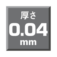 チャック袋（チャック付き袋）　0.04mm厚　B6　140mm×200mm　1箱（5000枚：100枚入×50袋）　伊藤忠リーテイルリンク