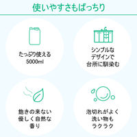 エコベール 食器用洗剤 カモミールの香り 5L 1箱（4個入）大容量 業務用 ECOVER アメリカンディールスコーポレーション
