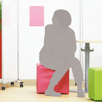 アスプルンド　キューブソファ　ピンク　1箱（4脚入）  オリジナル