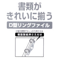 リヒトラブ リクエスト D型リングファイル A4タテ 背幅74mm 青（ブルー）G2280-8 1セット（20冊：10冊入×2箱）