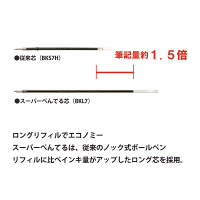 ぺんてる スーパーぺんてる（Super Pentel) 黒 BK977-A 1セット（40本：10本入×4箱）