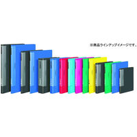 コクヨ　クリヤーブック（ウェーブカット・固定式）　A4タテ10ポケット　赤　レッド　ラ-T550R　2冊