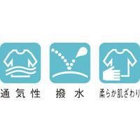 トンボ キラク 入浴介助用シャツ 男女兼用 L CR108-88-L 入浴介助用衣類 1枚