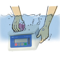 エー・アンド・デイ（A＆D） 防塵・防水 デジタルはかり 15kg SH15KWP（直送品）