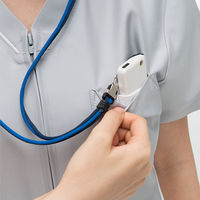 ナガイレーベン カ】RTー5067 シルバーグレー LL RT-5067 1枚　スクラブ