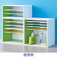 マルチモジュールファイルスタンド2　スクエア　3個　RFLC2-SQGN　アール・エフ・ヤマカワ　  オリジナル