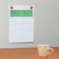 プラス　カラーマグネット　CP-020M　レッド　1パック（6個入）（直送品）