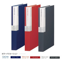 プラス　デジャヴクリアーファイル72P　FC172DP　NVB　（直送品）