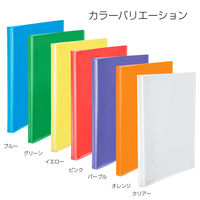 プラス シンプルクリアーファイル40P FC-240SC GR 1冊