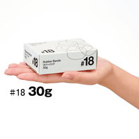 共和「現場のチカラ」 輪ゴム ラバーバンド #18 1箱（30g）  オリジナル