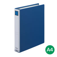 キングジム　差し替え式クリアーファイル（貼り表紙）　背幅52mm　TH-139Wアオ