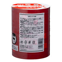 ニチバン セロテープ（着色）12mm×35m 赤 1パック(10巻入) CT4301-12