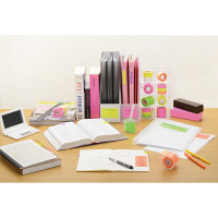 ヤマト メモックロールテープ 蛍光カラー スペア レモン RK-50H-LE 1セット(3巻:1巻×3)