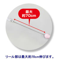 シヤチハタ キャップレス9リール式 ペールブルー XL-CR1/MO 1個