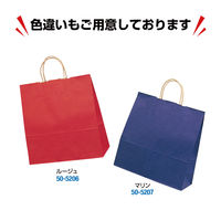 ササガワ 手提げバッグ エメラルド 中 50-5208 1袋(50枚入)