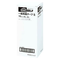 プロセルフ 一般両面テープS 幅10mm×長さ20m J0680 ニトムズ 1箱（30巻入）