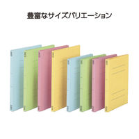 コクヨ　フラットファイルＶ（樹脂製とじ具）　A4タテ　150枚とじ　青（ブルー）　フ-V10-3B　1袋（3冊入）