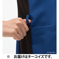 ナガイレーベン 男女兼用上衣 ターコイズ S RT-5072 1枚　スクラブ