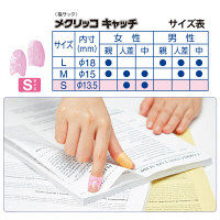 プラス メクリッコ キャッチ S ピンク 指サック 1箱（20個入） 35884