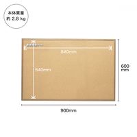 マグピンコルクボード LL（900×600mm） 1枚 CAB336 アスカ