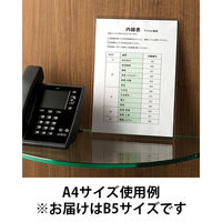 アスクル　カードケース　ハードタイプ　B5　20枚  オリジナル