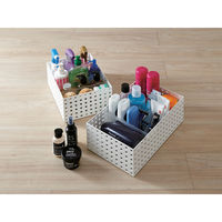 Like-it（ライクイット） ブリックス 350ワイドL ホワイト 9046 1セット（5個：1個×5） 吉川国工業所