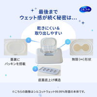 ウェットティッシュ アルコール シルコット ウイルス除去 詰め替え 1セット（40枚入×3個×8パック） ユニ・チャーム