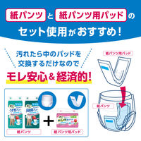 肌ケア アクティ 大人用おむつ 紙パンツ用 尿とりパッド 介護オムツ 消臭抗菌プラス  2回分吸収 1パック（34枚）