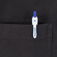 ぺんてる　アスクル　なめらかインクボールペン　0.5mm　青  オリジナル