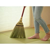 山崎産業 DC 座敷ほうき 手編み 短柄  室内　屋内　箒1本