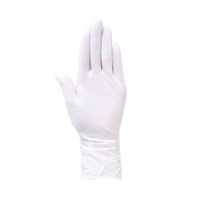 メディコムジャパン セーフタッチニトリルグローブ 粉なし ホワイト L 1174D-Y300 1箱(300枚入) (使い捨てグローブ)