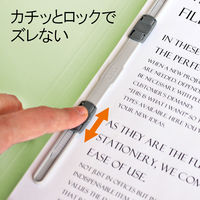 プラス 背補強フラットファイル グリーン A4タテ 79436 1箱（100冊）