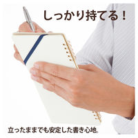 プラス リングノート カ.クリエ A4×1/3 5mm方眼 ツインリング こすもす ピンク 3冊 RT-650GC 77912