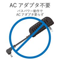 エレコム USB2.0対応手動切替器/2回路 USS2-W2 1個