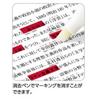 シヤチハタ BLOX暗記用赤色ペンセット(赤ペン1本、消去ペン1本、緑シート1枚) KTX-330/S-R 1セット
