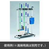 テラモト モップハンガーＲＣ型（12本掛） 掃除用具収納  CE4913300　1台