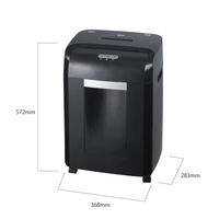 ナカバヤシ パーソナルシュレッダー515 クロスカット NSE-515BK