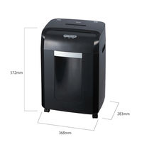 ナカバヤシ パーソナルシュレッダー516 マイクロクロスカット NSE-516BK