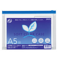 コクヨ ソフトクリヤーケース(再生オレフィンタイプ・マチ付 クケ-6335B 1枚