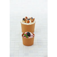 ストリックスデザイン フードカップ 未晒し 100ml 1セット（500個：50個入×10袋）