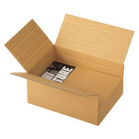 【底面A4】　容量可変ダンボール（浅型タイプ）　A4×高さ132～72mm　1梱包（20枚入）